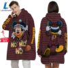 Personalized NFL Washington Commanders Disney Mickey Blanket Hoodie 3 Personalized NFL Washington Commanders Disney Mickey Blanket Hoodie