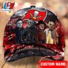 Tampa Bay Buccaneers NFL Personalized Trending Cap Mixed Horror Movie Characters