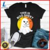 This Is Boo Sheet Ghost Retro Halloween Costume T-Shirt