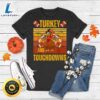 Turkey And Touchdowns Football Thanksgiving Men Women Kids T-Shirt 2 Turkey And Touchdowns Football Thanksgiving Men Women Kids T-Shirt