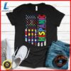 Usa And Latin American Countries Flag Hispanic Heritage T-Shirt 3 Usa And Latin American Countries Flag Hispanic Heritage T-Shirt