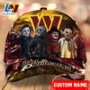 Washington Commanders NFL Personalized Trending Cap Mixed Horror Movie Characters