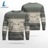 Air Force Ugly Christmas Sweater, Bombardier DASH-8 Q-400 Aircraft Ugly Christmas Sweater