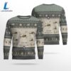Air Force Ugly Christmas Sweater, CH-118 Iroquois CH118 Aircraft Ugly Christmas Sweater