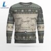 Air Force Ugly Christmas Sweater, Dassault Falcon 20 Aircraft Ugly Christmas Sweater