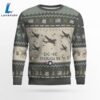 Air Force Ugly Christmas Sweater, Douglas DC-4E DC4E Aircraft Ugly Christmas Sweater