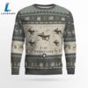 Air Force Ugly Christmas Sweater, F-4C Phantom II F4C USAF Aircraft Ugly Christmas Sweater Christmas
