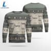 Air Force Ugly Christmas Sweater, Lockheed L-1329 Aircraft Ugly Christmas Sweater