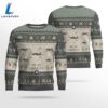 Air Force Ugly Christmas Sweater, MC-12 Liberty MC12 Aircraft Ugly Christmas Sweater