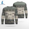 Air Force Ugly Christmas Sweater, SIAI-Marchetti Aircraft Ugly Christmas Sweater