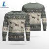 Air Force Ugly Christmas Sweater, Sopwith Camel Aircraft Ugly Christmas Sweater