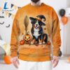 Bernese Mountain Dog In Spooky Autumn Halloween 3D Shirt 3 Bernese Mountain Dog In Spooky Autumn Halloween 3D Shirt