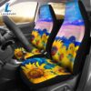 Best Painting Sunflower Hd Premium Custom Car Seat Covers Decor Protector 3 Best Painting Sunflower Hd Premium Custom Car Seat Covers Decor Protector