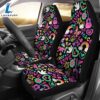 Best Peace, Love And Music Seamless Pattern Premium Custom Car Seat Covers Decor Protector 2 Best Peace, Love And Music Seamless Pattern Premium Custom Car Seat Covers Decor Protector