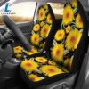Best Sunflower Art Premium Custom Car Seat Covers Decor Protector 2 Best Sunflower Art Premium Custom Car Seat Covers Decor Protector