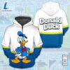 Cartoon Character Donald Duck All Over Printed Hoodie 3D Unisex Men Women