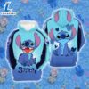 Cartoon Character Ears Stitch Hoodie All Over Printed 3D Unisex Men Women