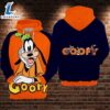 Cartoon Character Goofy Name Hoodie All Over Printed 3D Unisex Men Women