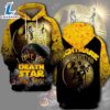 Cartoon Character Jack Skellington Nightmare Death Star Hoodie All Over Printed 3D Unisex Men Women