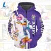 Cartoon Character Love Daisy Duck Pattern Hoodie All Over Printed 3D Unisex Men Women