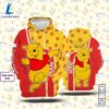 Cartoon Character Winnie The Pooh Form Hoodie All Over Printed 3D Personalized Custom Name Unisex Men Women