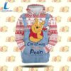 Cartoon Character Winnie The Pooh Knitted Hoodie All Over Printed 3D Unisex Men Women