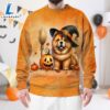 Chow Chow Dog In Spooky Autumn Halloween 3D Shirt 3 Chow Chow Dog In Spooky Autumn Halloween 3D Shirt