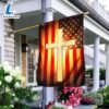 Christian Cross American US Flag - Christian Flag
