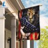 Christian Lion Cross Flag - Christian Flag