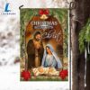 Christmas Begins With Christ Flag Nativity Of Jesus - Christmas Flag