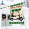 Merry Christmas Christmas Golf Cart Flag HohoHole 3 Christmas Golf Cart Flag HohoHole