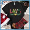Christmas Love Colored Print T-Shirt