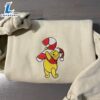 Merry Christmas Christmas Winnie The Pooh Embroidered Sweatshirt Gift Christmas 3 Christmas Winnie The Pooh Embroidered Sweatshirt Gift Christmas