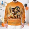 Dachshund Dog In Spooky Autumn Halloween 3D Shirt 3 Dachshund Dog In Spooky Autumn Halloween 3D Shirt