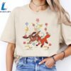 Disney The Fox And Hound Tod and Copper Flower T-Shirt