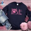 Dog Love Sweatshirt Pink Edition