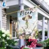 Easter Cross He Is Risen Flag - Gifts For Christian
