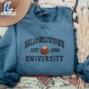 Embroidered Halloweentown Sweatshirt, Embroidered Fall Sweatshirt