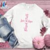 Faith Hope Love Blessed Sweatshirt Pink Edition