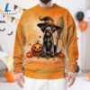 German Wirehaired Pointer Dog In Spooky Autumn Halloween 3D Shirt 3 German Wirehaired Pointer Dog In Spooky Autumn Halloween 3D Shirt