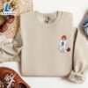 Halloween 2024 Ghost Embroidered Sweatshirt, Little Ghost Ice Coffee Shirt 3 Ghost Embroidered Sweatshirt, Little Ghost Ice Coffee Shirt