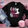Give Cancer The Boot Version 2 Colored Edition Sweatshirt