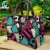 Halloween Christmas 2024 Jack Skellington And Sally Women 3DLeather Handbag 3 Halloween Christmas 2024 Jack Skellington And Sally Women 3DLeather Handbag