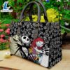 Halloween Christmas 2024 Jack Skellington Cartoon Pattern 3D Leather Handbag WSH 3 Halloween Christmas 2024 Jack Skellington Cartoon Pattern 3D Leather Handbag WSH