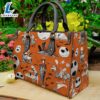 Halloween Christmas 2024 Jack Skellington Pattern Women 3D Leather Handbag Printed