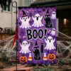 Halloween Flag Ghost Boo Black Cat Pumpkin Flag, Halloween Garden Flags 3 Halloween Flag Ghost Boo Black Cat Pumpkin Flag, Halloween Garden Flags