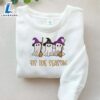 Halloween 2024 Halloween Ghost Witches- Embroidered Youth Sweatshirt 3 Halloween Ghost Witches- Embroidered Youth Sweatshirt