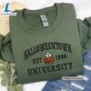 Halloweentown Sweatshirt, Embroidered Fall Sweatshirt