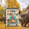 Happy Fall Y'all Flag, Halloween Garden Flags 2 Happy Fall Y'all Flag, Halloween Garden Flags