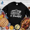 Happy Hallothanksmas Gift Funny Crazy Grateful & Thankful Sweatshirt